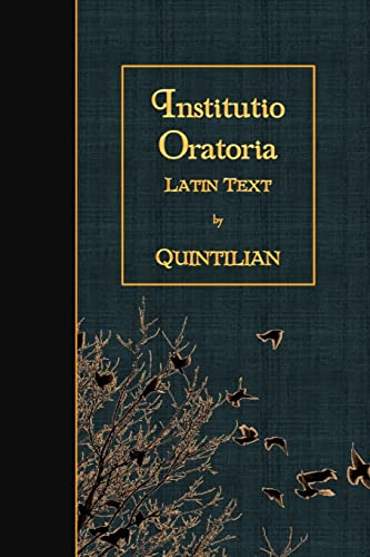 Institutio Oratoria: Latin Text